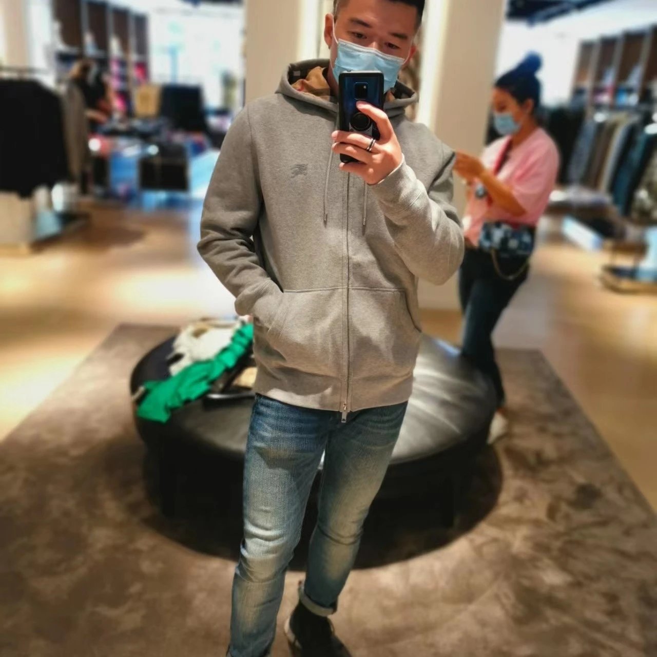 Burberry Claredon  zip-up hoodie