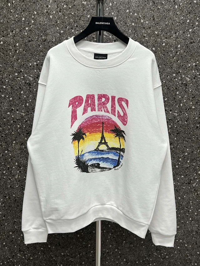 Balenciaga PARIS logo Sweatshirt