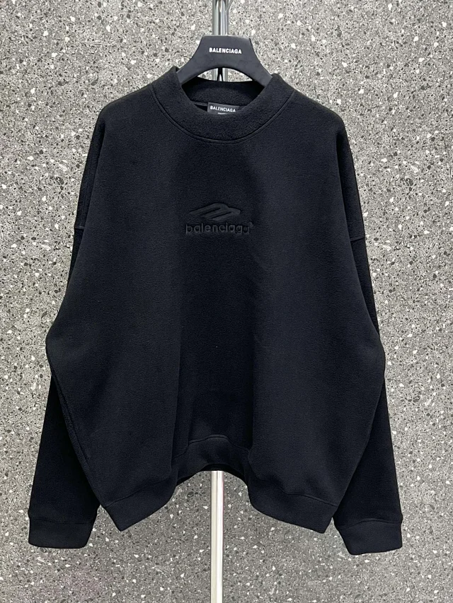 Balenciaga logo black Sweatshirt