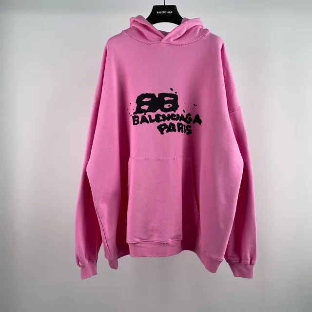 Balenciaga Hoodie Pink