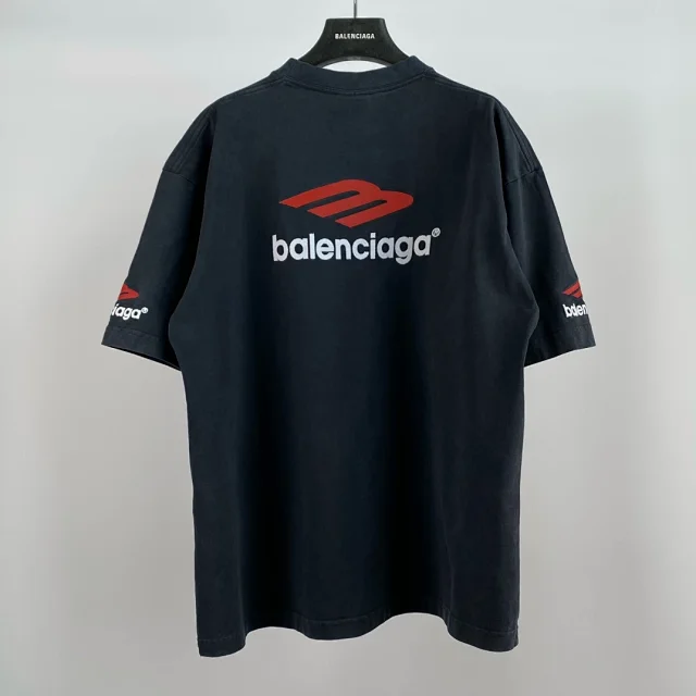Balenciaga Short Sleeve T-Shirt Black
