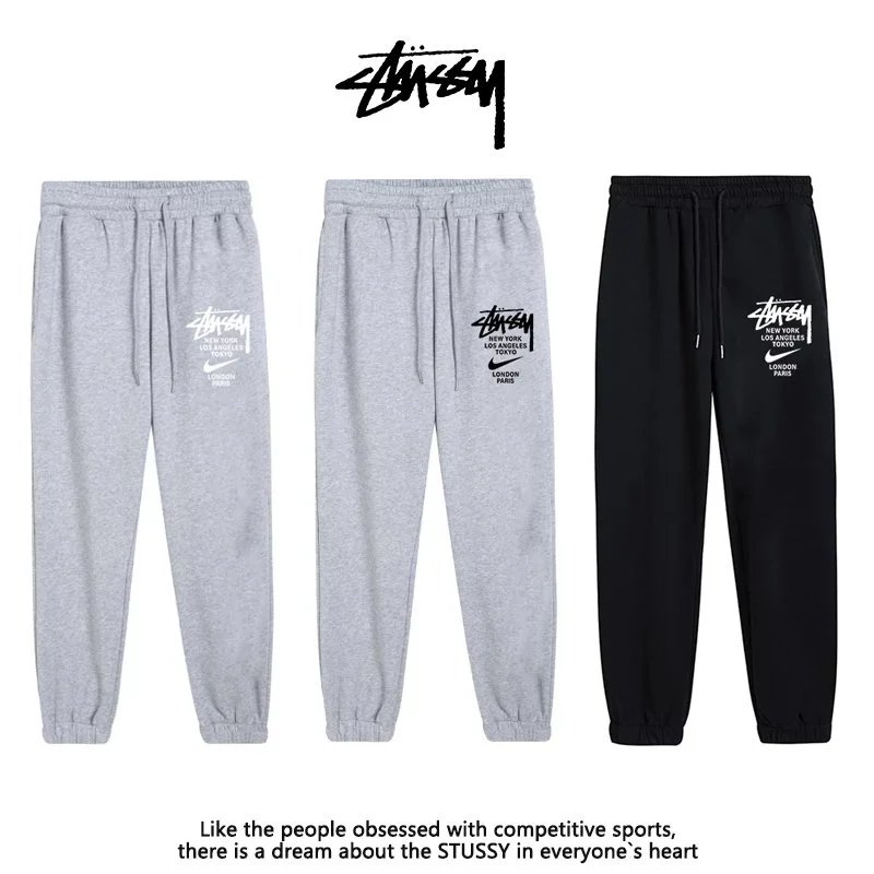 Stussy *nike Collaboration Sweatpants Casual Trousers 1701